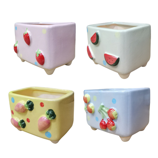Plant Culture Cute Rectangle Planters