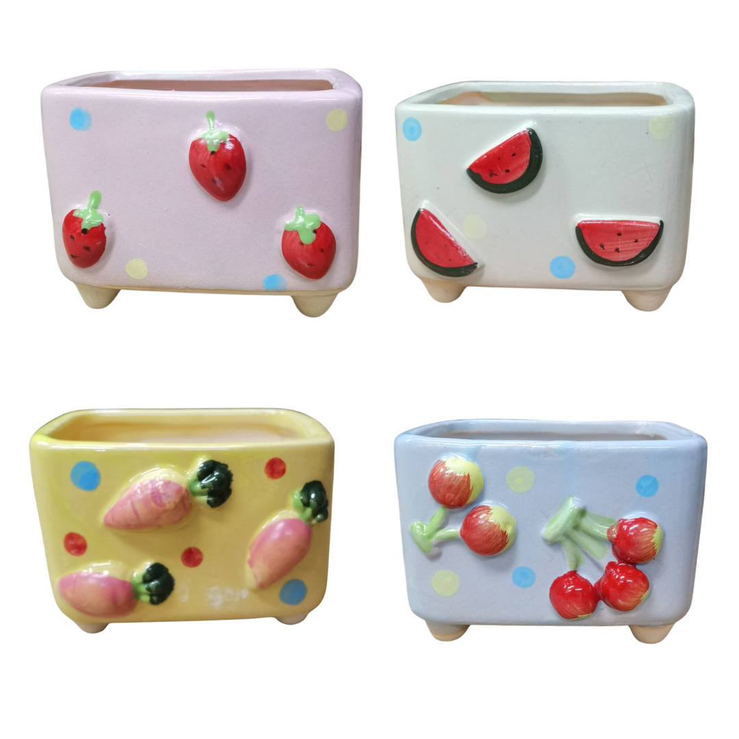 Plant Culture Cute Rectangle Planters