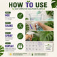 FungiFight Organic Powder Fungicide for Root Rot Mold Fungus | For Houseplants Orchids Aroids Succulents