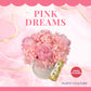 Pink Dreams Dried Flower Arrangement