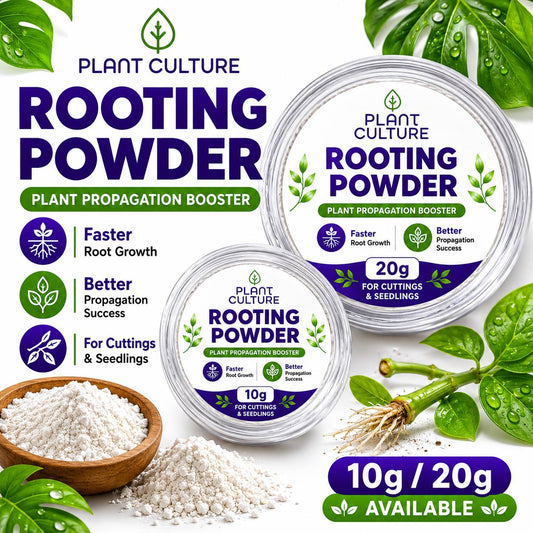 Plant Culture Rooting Powder | Plant Propagation Booster for Cuttings & Seedlings