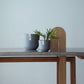 Plant Culture Urban Planter – Soft Round w/ Catch Plate for Plants