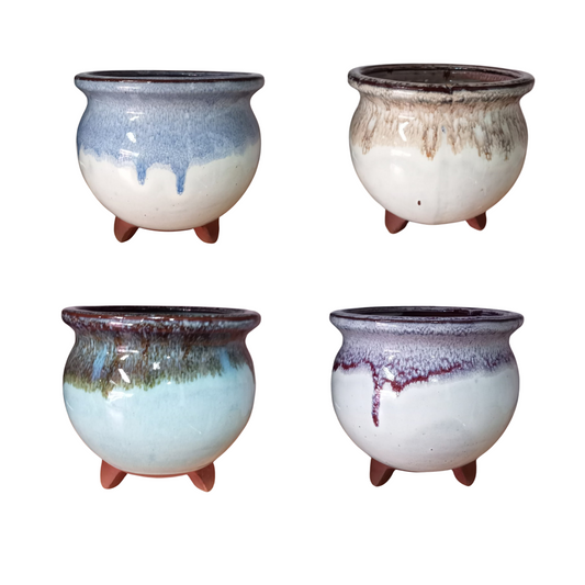 Decorative Tri-Footed Pots