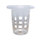 Plastic Net Cup Planters for Hydroponics & Aquaponics | Mesh Basket Planting Cup | Hydroponic NFT Soiless Grow - 10pcs