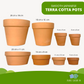 Smooth Japanese Terracotta Planters (Shallow) | Clay Pots