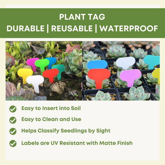 Plant Tags (10pcs) Plastic Gardening Name Labels