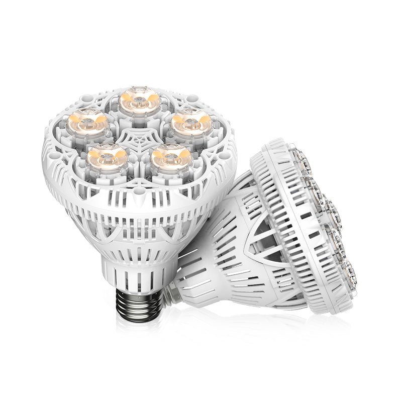 SANSI Grow Light Bulb Full Spectrum with Optical Lens for High PPFD, Perfect for Seeding and Growing of Indoor Plants, Flowers and Garden