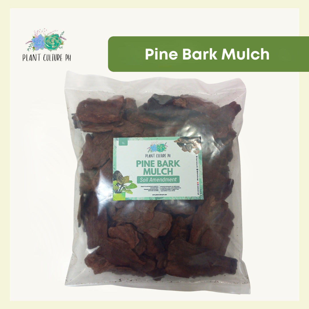 Pine Bark Mulch 1Liter by Plant Cullture PH