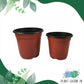 Soft Flexible Planter (10 pcs) | PVC Pots