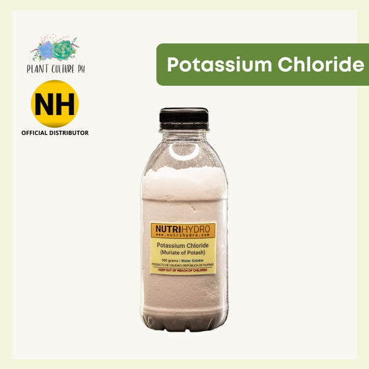 NutriHydro Potassium Chloride (Muriate of Potash)  Water Soluble Nutrient for Hydroponics