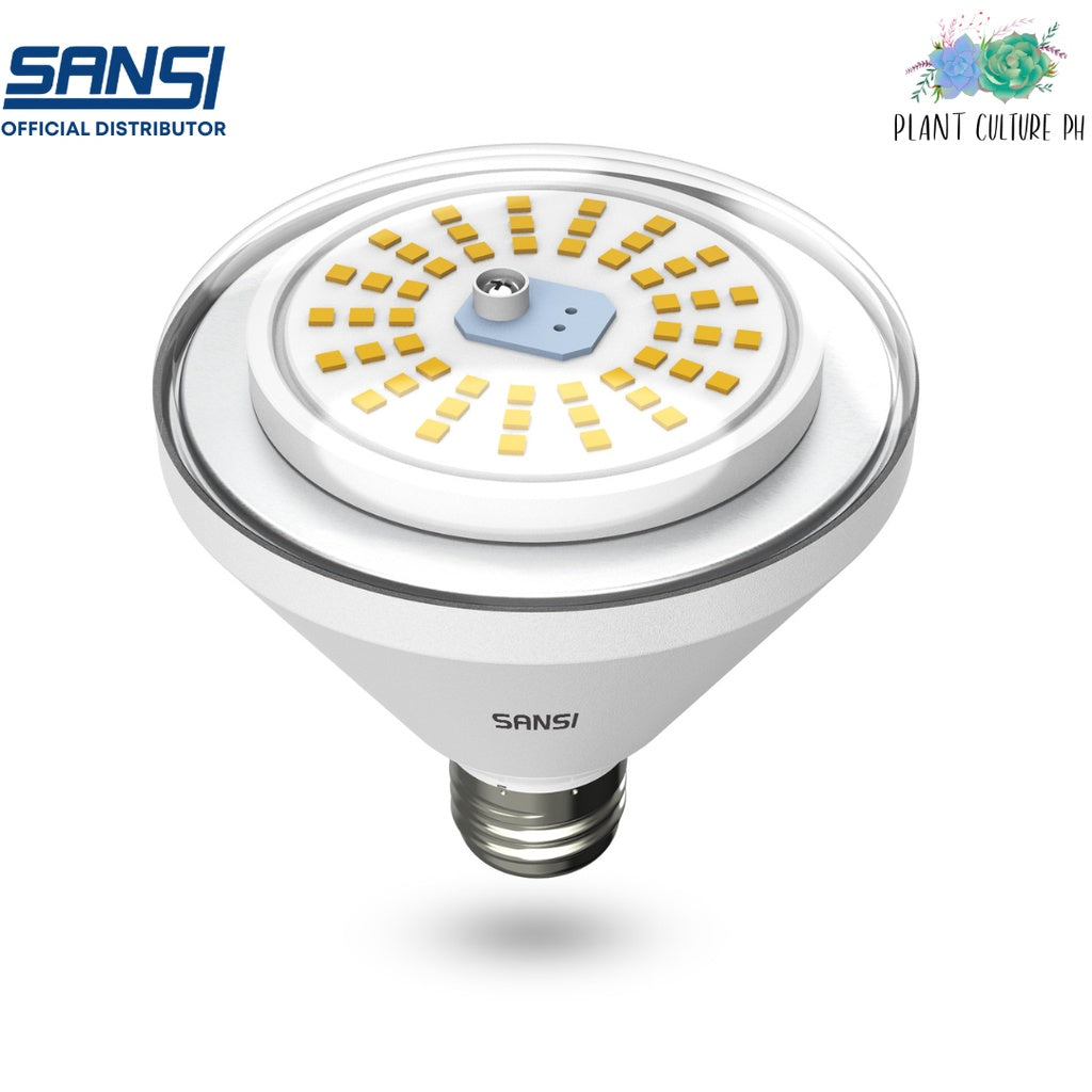 SANSI BR30 22W / 24W Full Spectrum Grow Light Bulb with 120° Wide Beam Angle for Indoor Plants