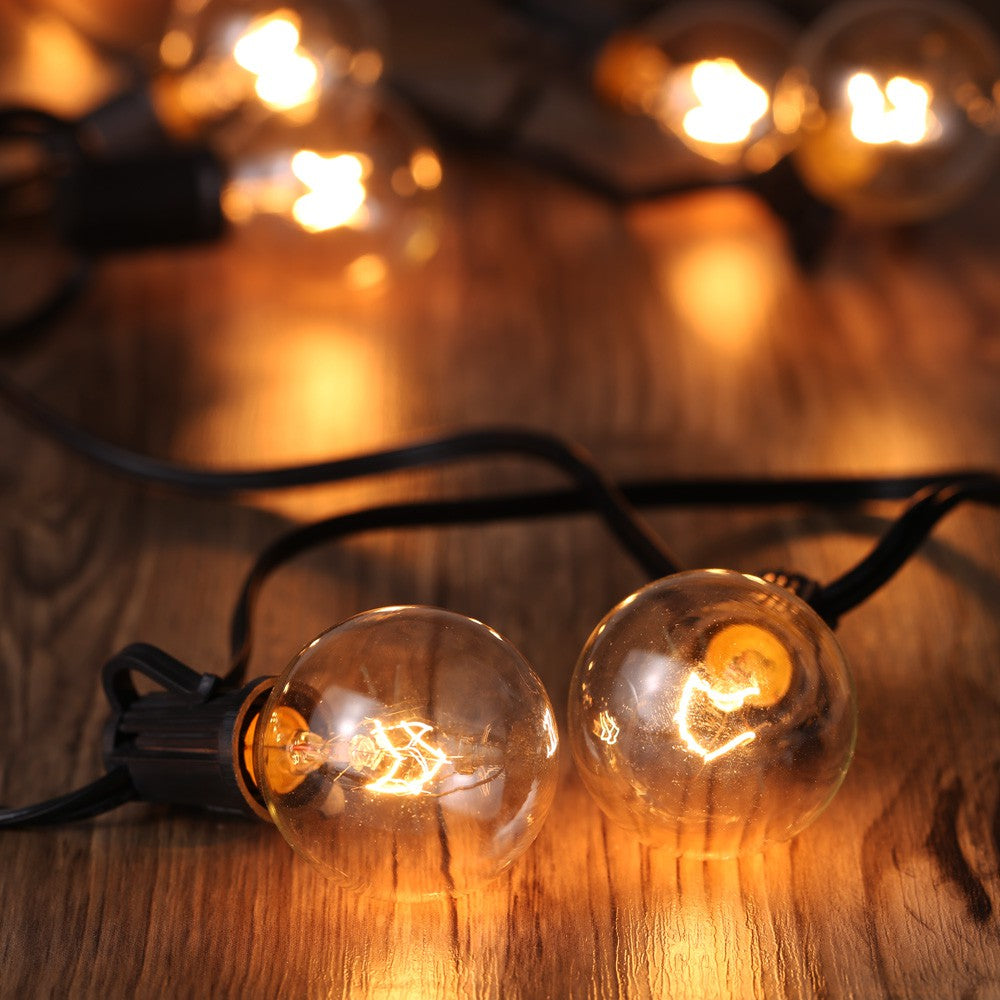 Outdoor LED String Lights G40 bulb 220v by Plant Culture PH